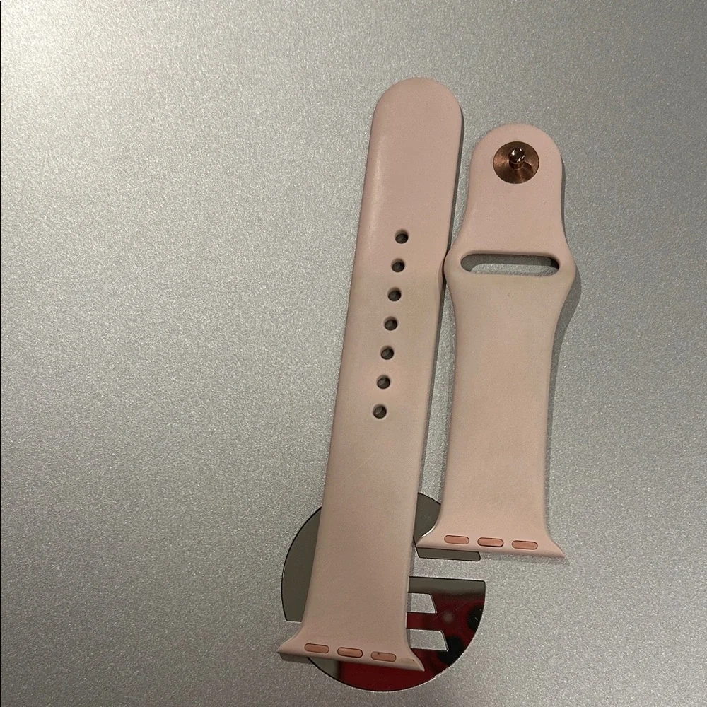 Apple Blush Silicone Watch Strap ya